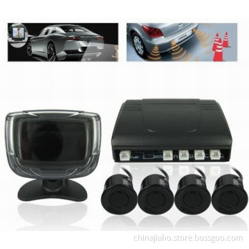 Car Reversing Set - 4 Weatherproof Parking Sensors + Command Box + Display Monitor (JH_RVC_044)